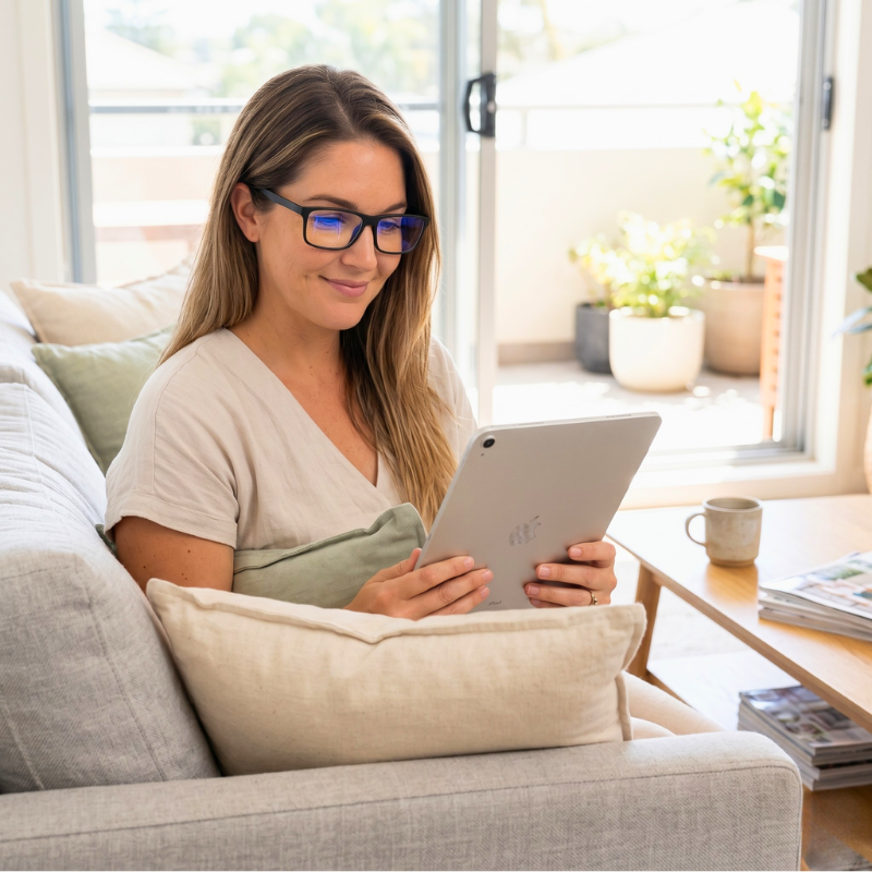 Lumora™ BlueShield Anti-Eyestrain Glasses
